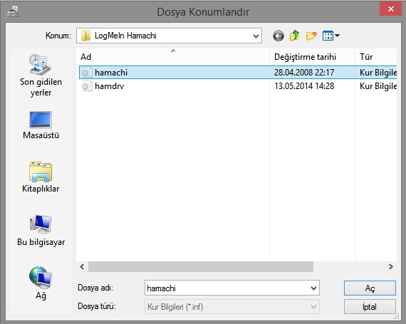 Hamachi Aktarmalı Tünel